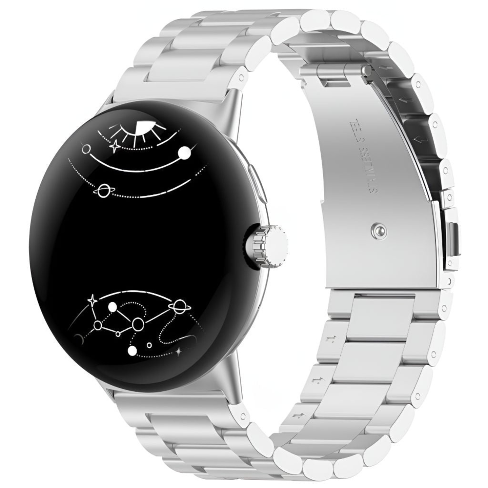 Piscis Stainless Steel Buckle Strap For Google Pixel Watch