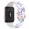 Offero Printed Silicone Strap For Galaxy Watch Fit3