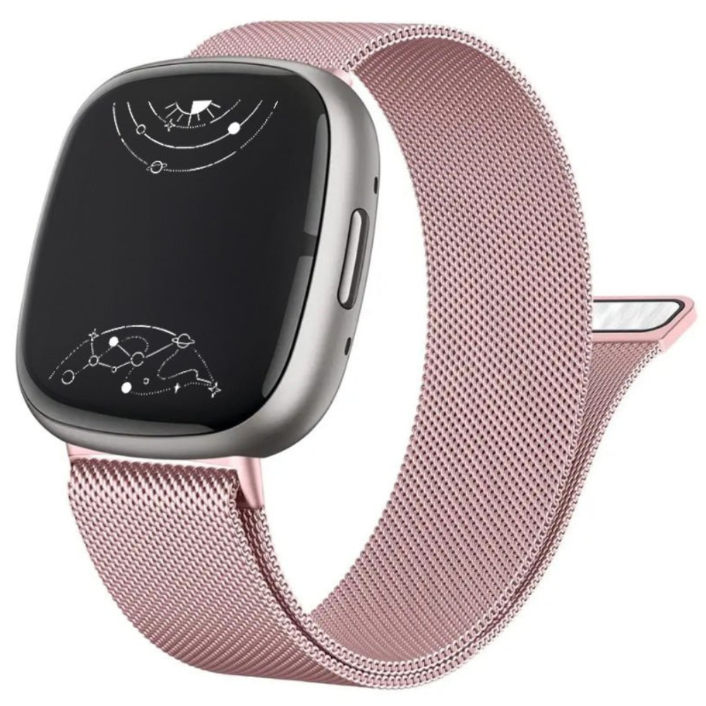 Monstro Milanese Steel Strap For Fitbit Series