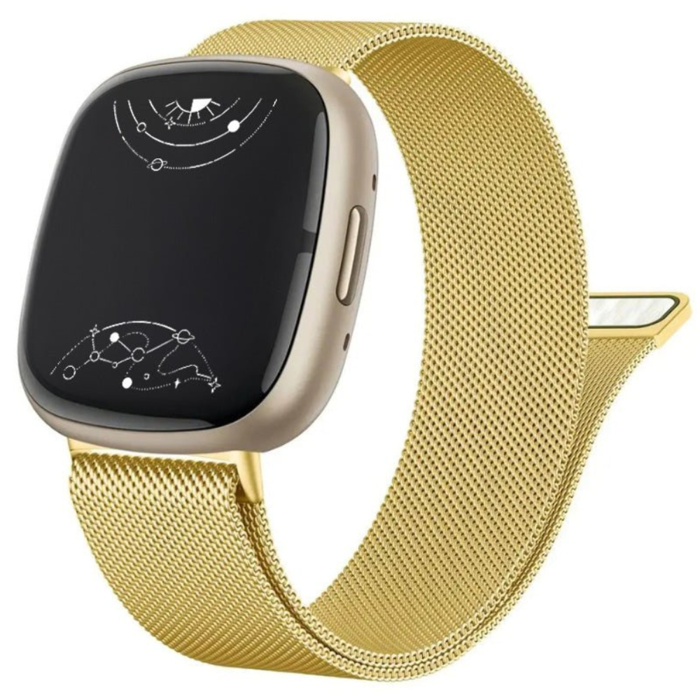 Monstro Milanese Steel Strap For Fitbit Series
