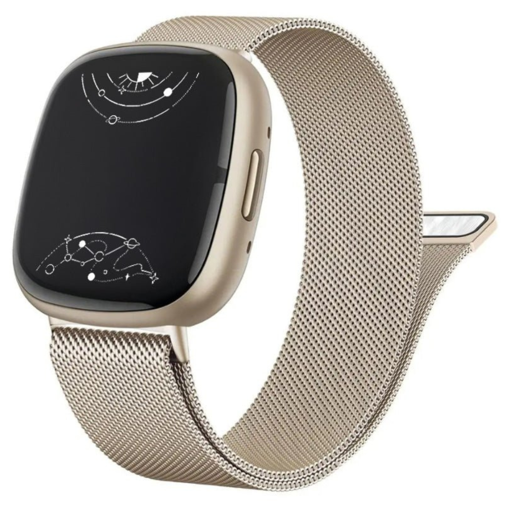 Monstro Milanese Steel Strap For Fitbit Series