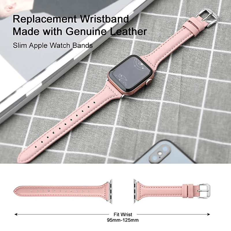 Meliora Slim Genuine Leather Strap - Astra Straps Ireland