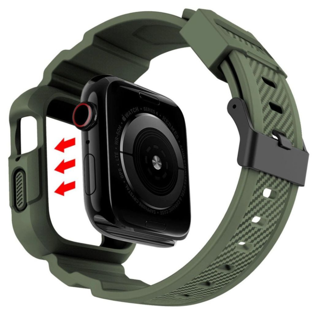 Primus Rugged Silicone Strap + Case - Astra Straps
