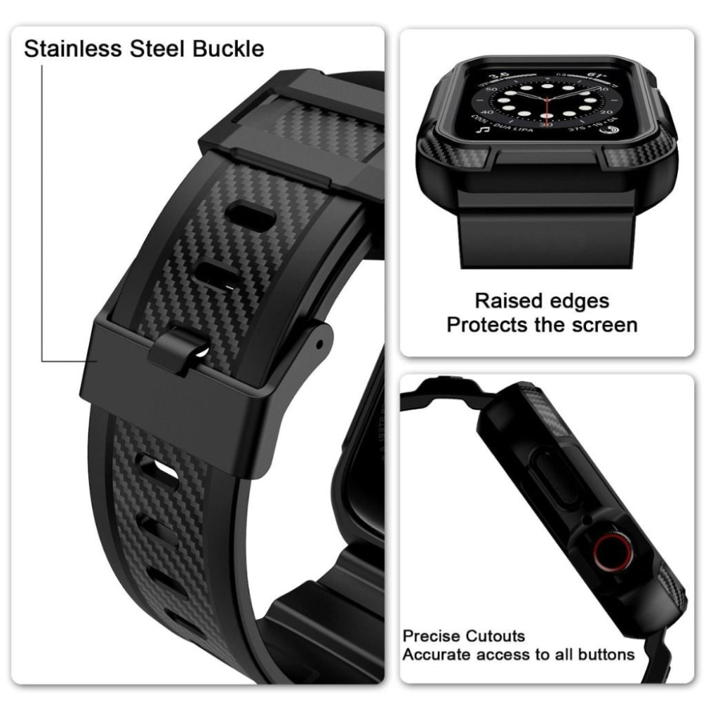 Primus Rugged Silicone Strap + Case - Astra Straps