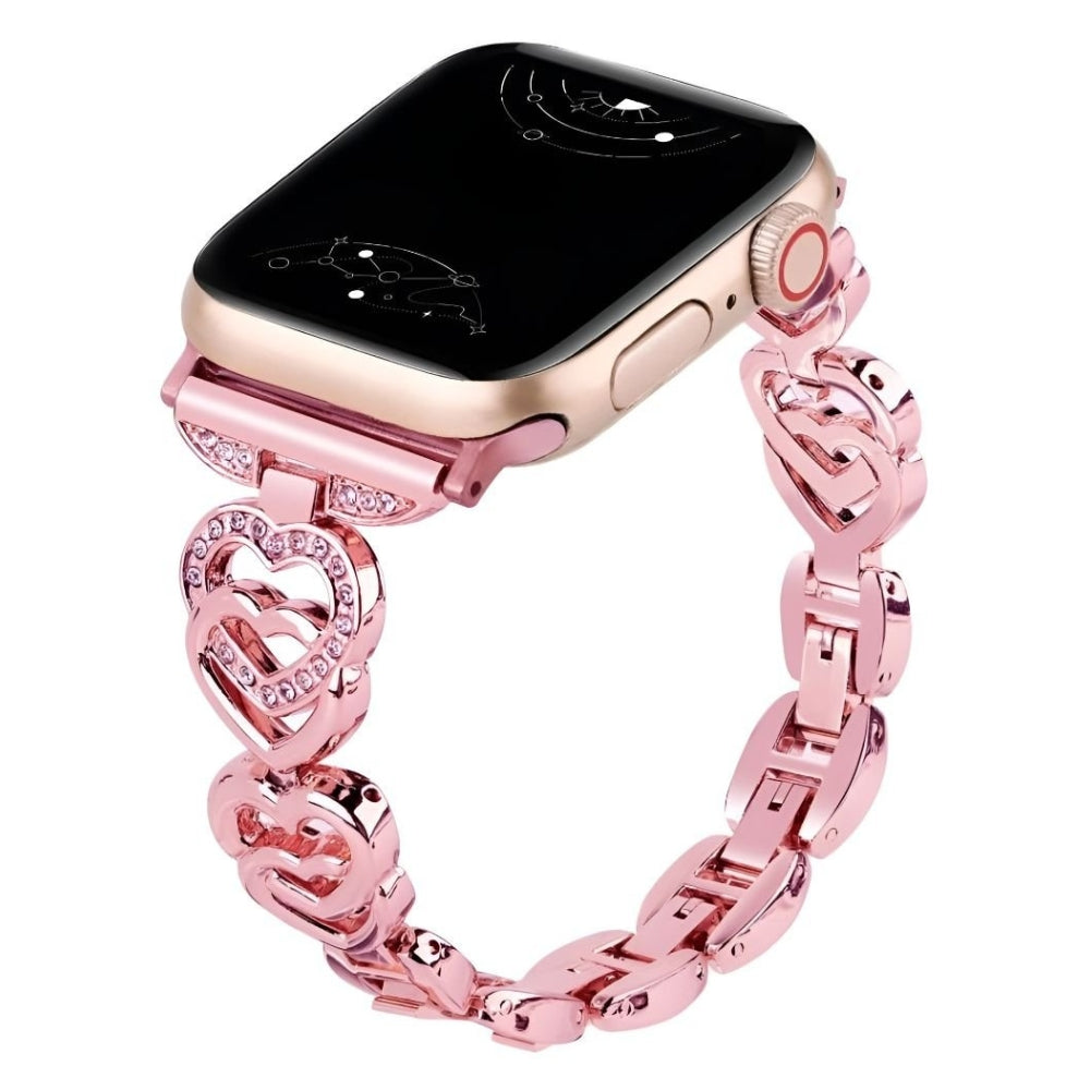 Venustus Heart Link Stainless Steel Strap