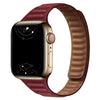 Vistel Slim Leather Link Strap