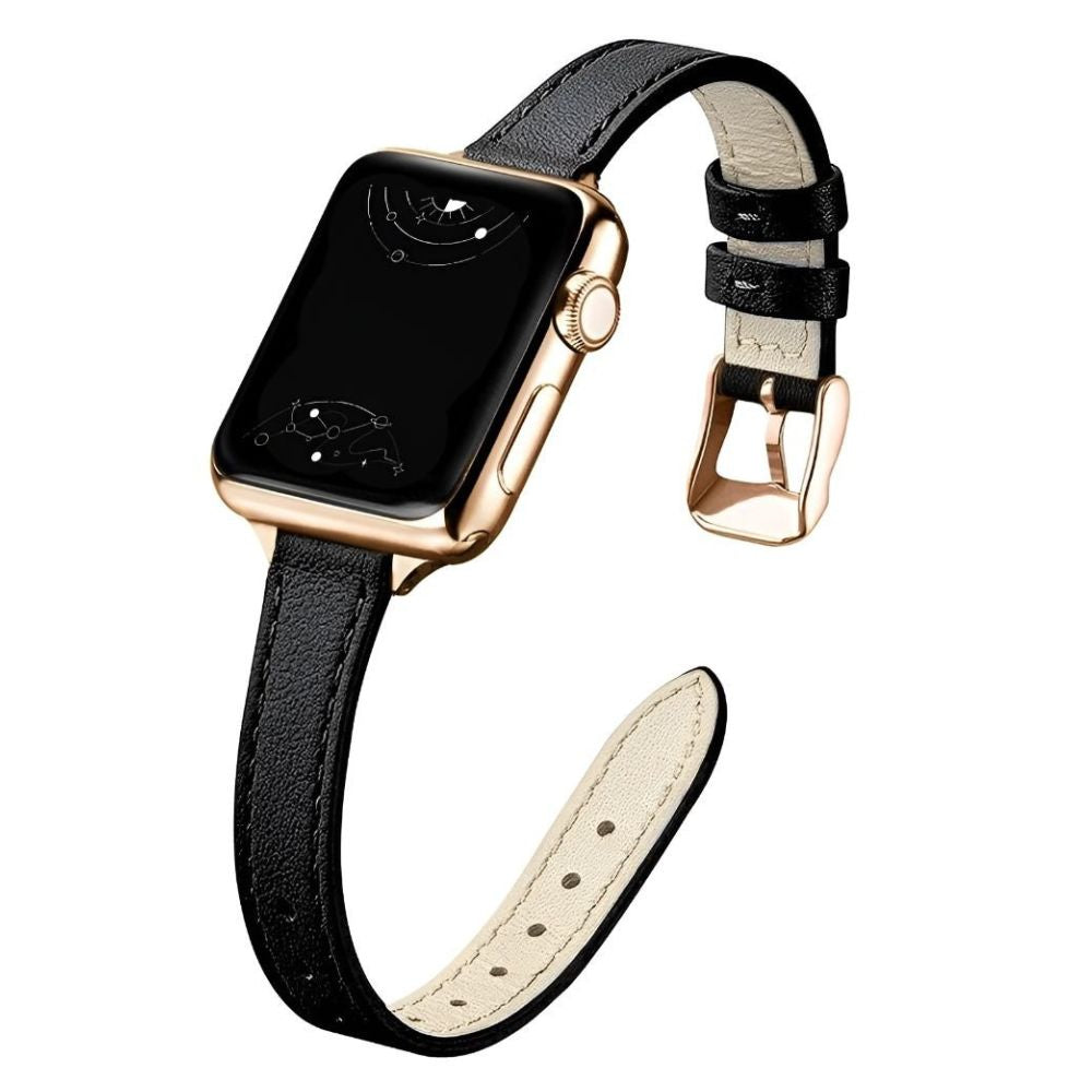 Aurum Slim Genuine Leather Strap
