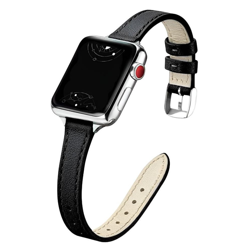 Aurum Slim Genuine Leather Strap