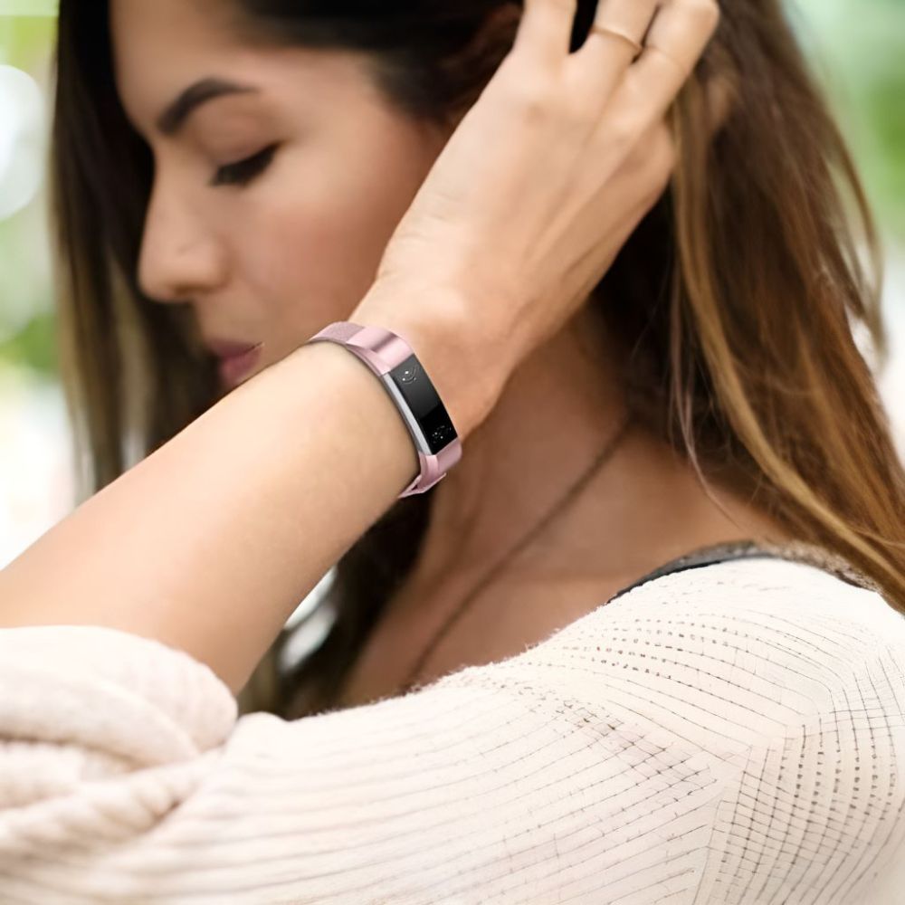 Bellum Milanese Stainless Steel Fitbit Alta / Alta HR Strap
