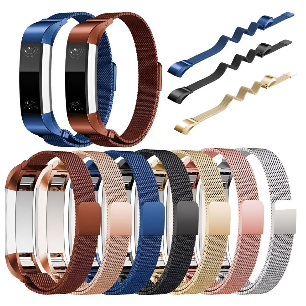 Bellum Milanese Stainless Steel Fitbit Alta / Alta HR Strap