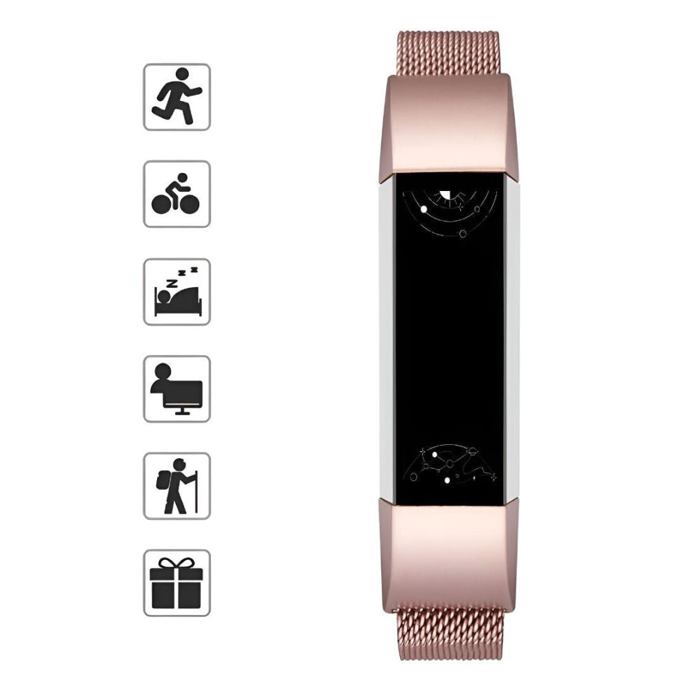 Bellum Milanese Stainless Steel Fitbit Alta / Alta HR Strap