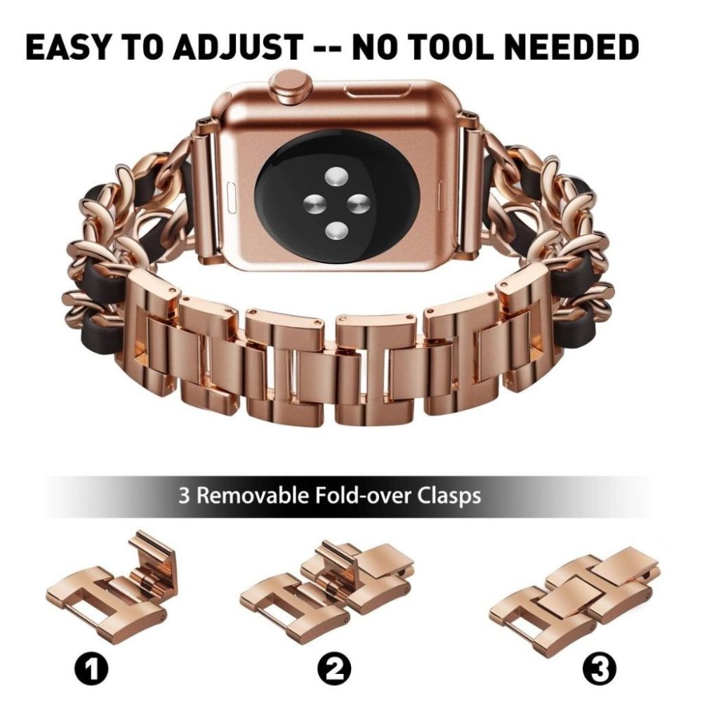 Carpe Luxury Steel Leather Strap + Case