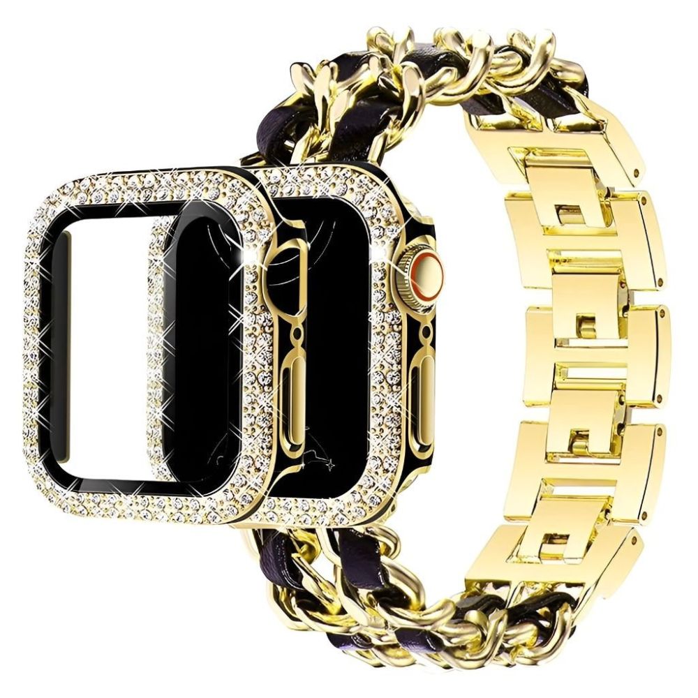 Carpe Luxury Steel Leather Strap + Case
