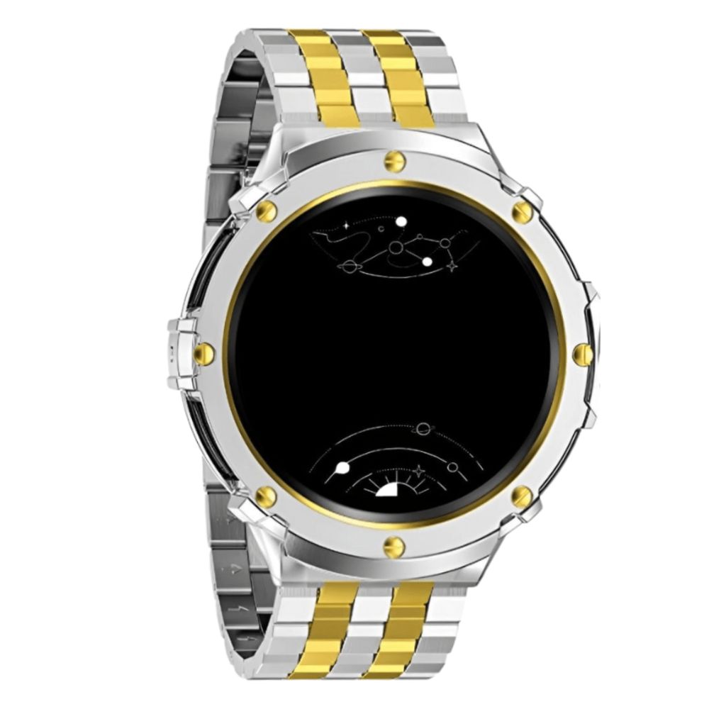 Carui Stainless Steel Strap With Case for Galaxy Watch 5 Pro