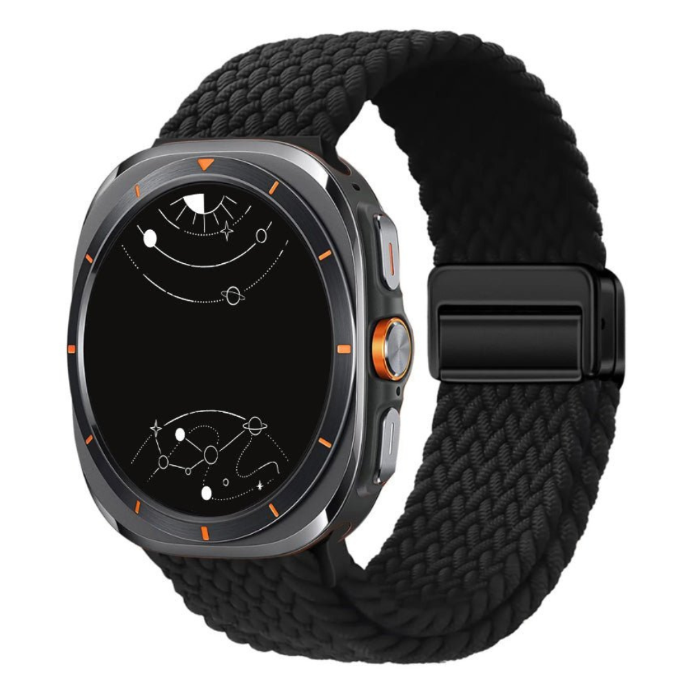 Ceno Magnetic Braided Nylon Loop Strap For Galaxy Watch Ultra