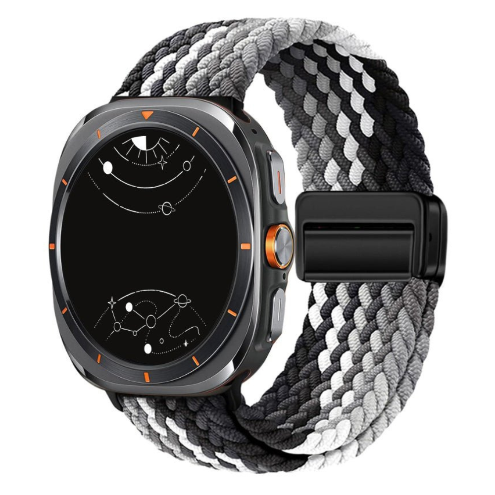 Ceno Magnetic Braided Nylon Loop Strap For Galaxy Watch Ultra