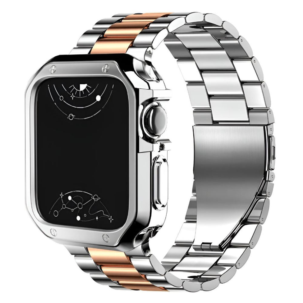 Class Stainless Steel Strap + Case