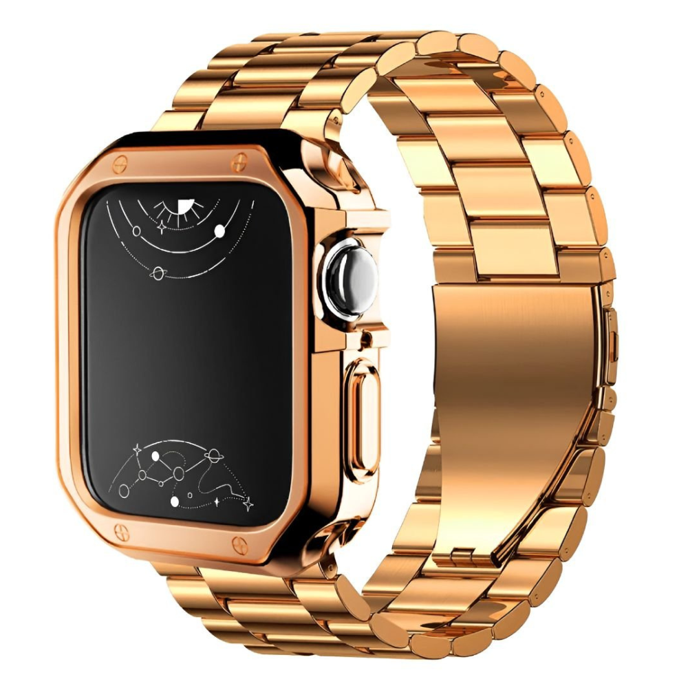 Class Stainless Steel Strap + Case