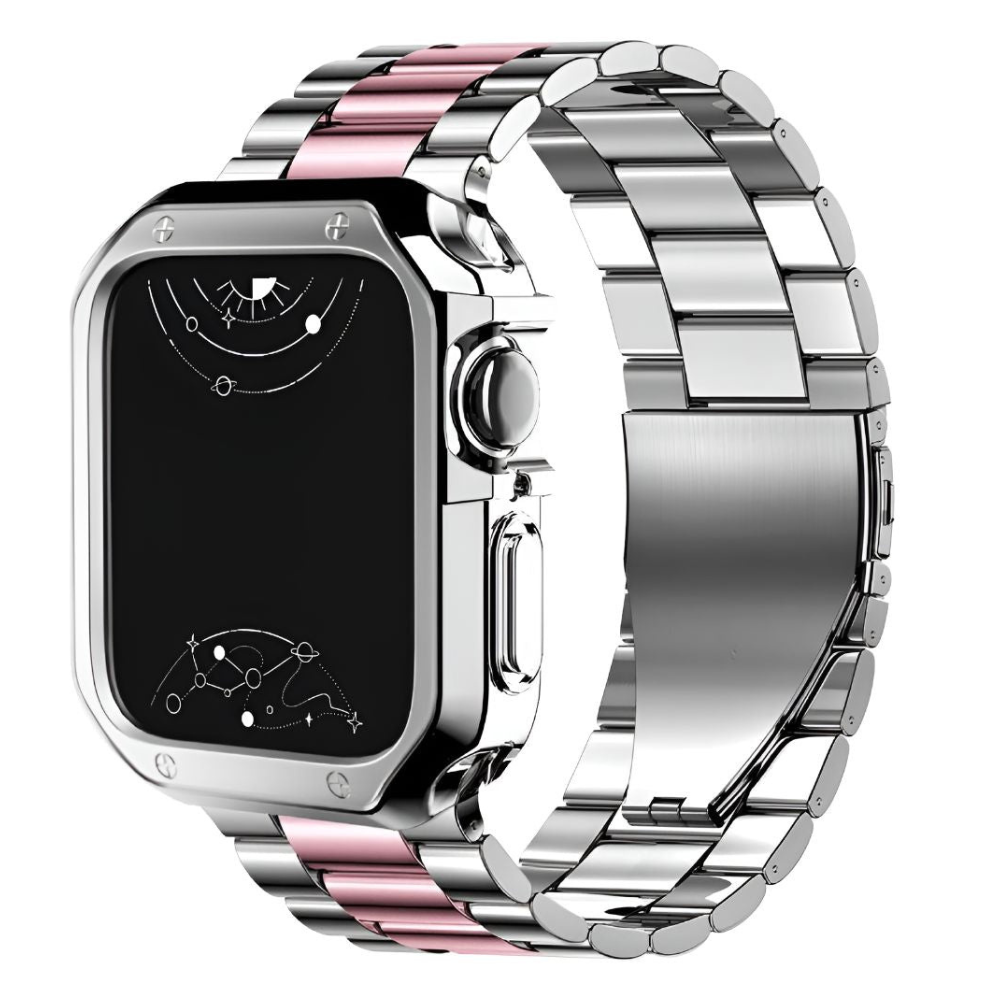 Class Stainless Steel Strap + Case