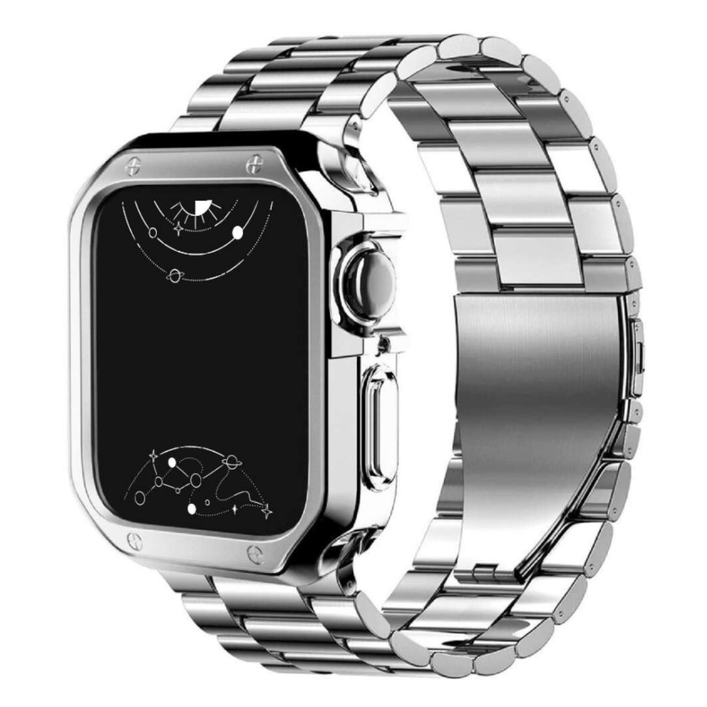 Class Stainless Steel Strap + Case