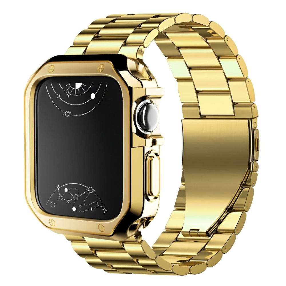 Class Stainless Steel Strap + Case