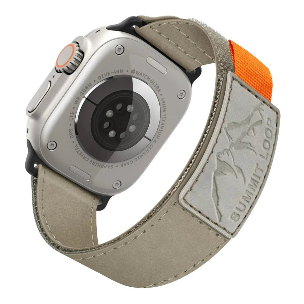 Conor Leather And Nylon Sports Strap