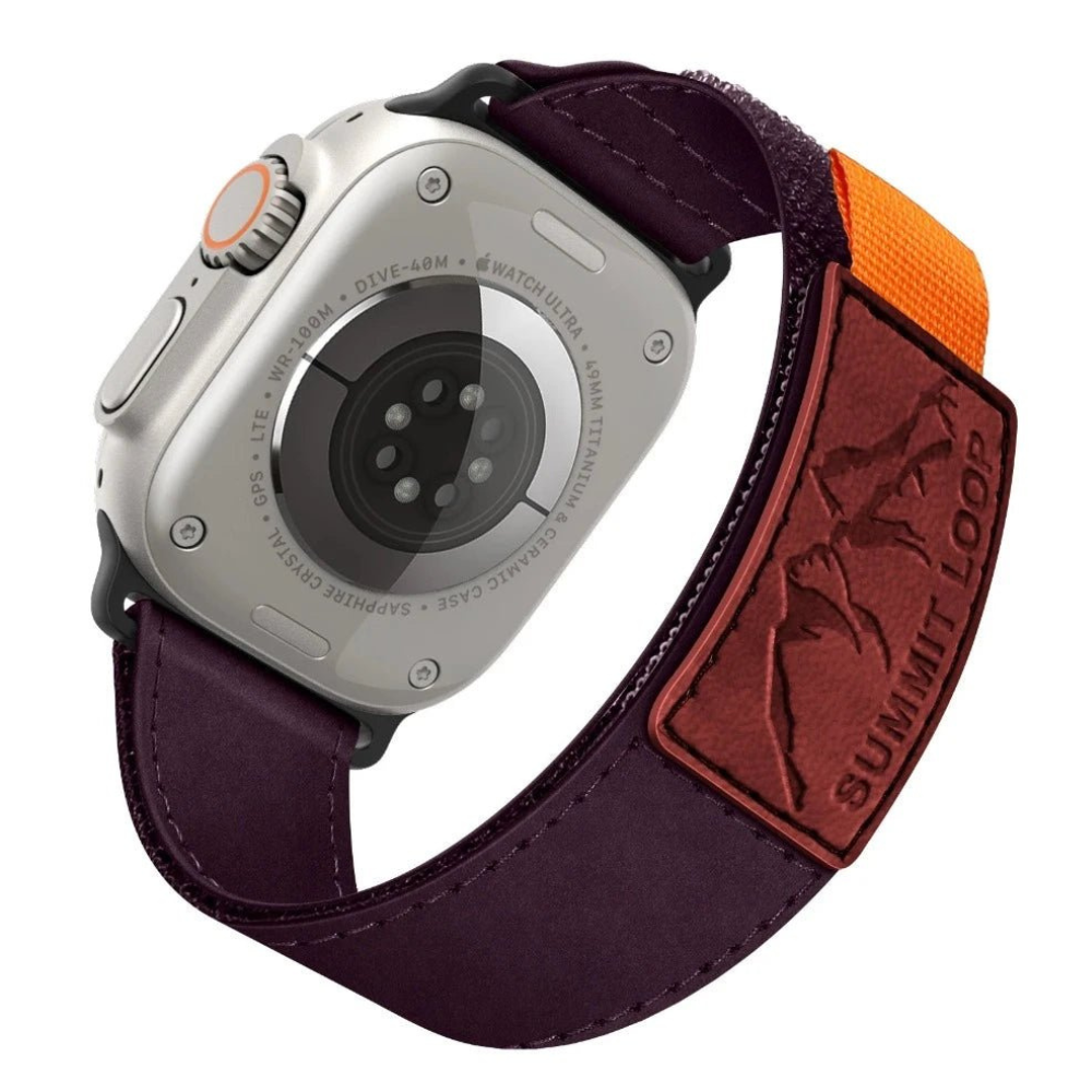 Conor Leather And Nylon Sports Strap