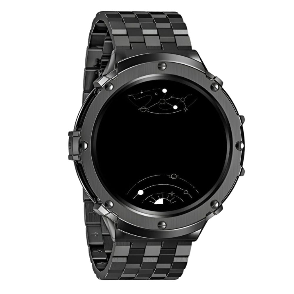 Carui Stainless Steel Strap With Case for Galaxy Watch 5 Pro