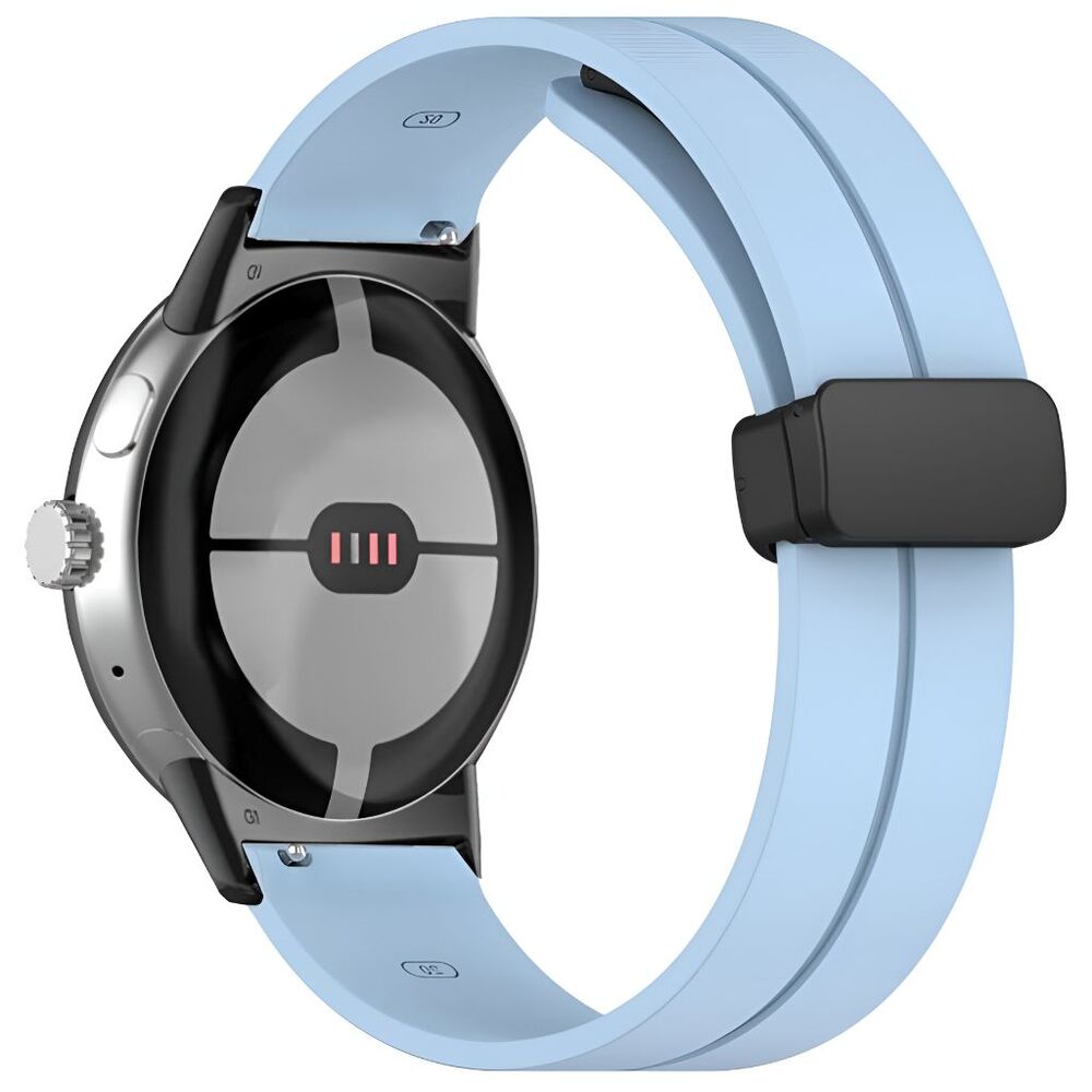 Nemoris Silicone Magnetic Sports Strap For Google Pixel Watch