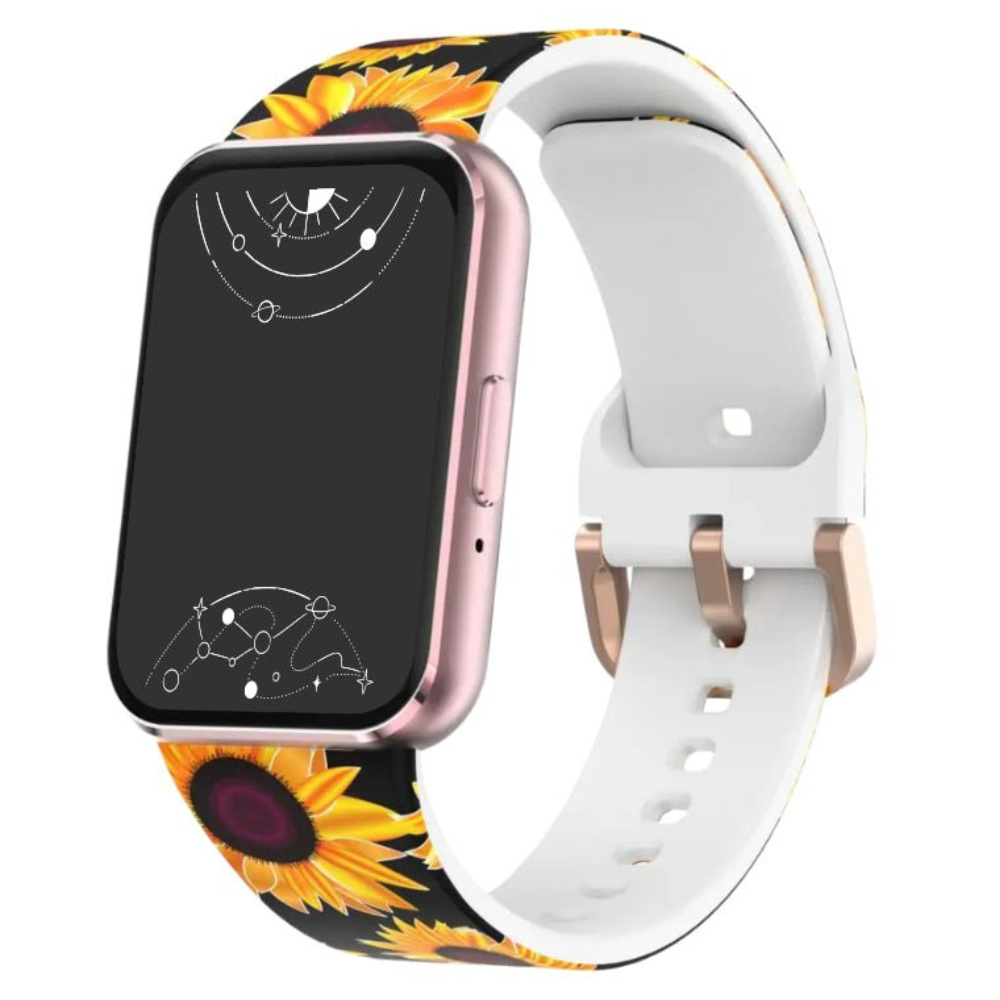 Offero Printed Silicone Strap For Galaxy Watch Fit3