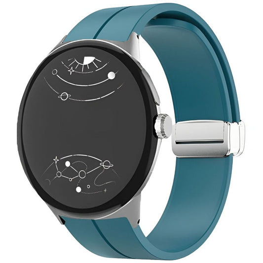 Nemoris Silicone Magnetic Sports Strap For Google Pixel Watch