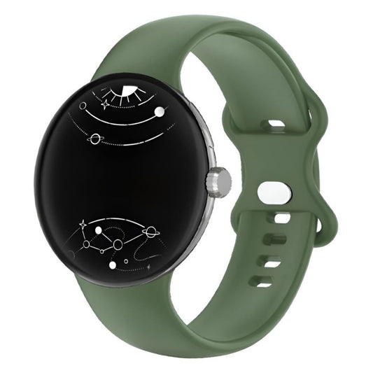 Amavi No Gap Silicone Sports Strap For Google Pixel Watch