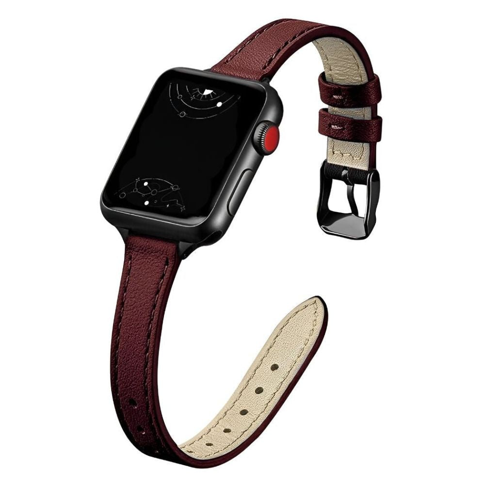 Aurum Slim Genuine Leather Strap