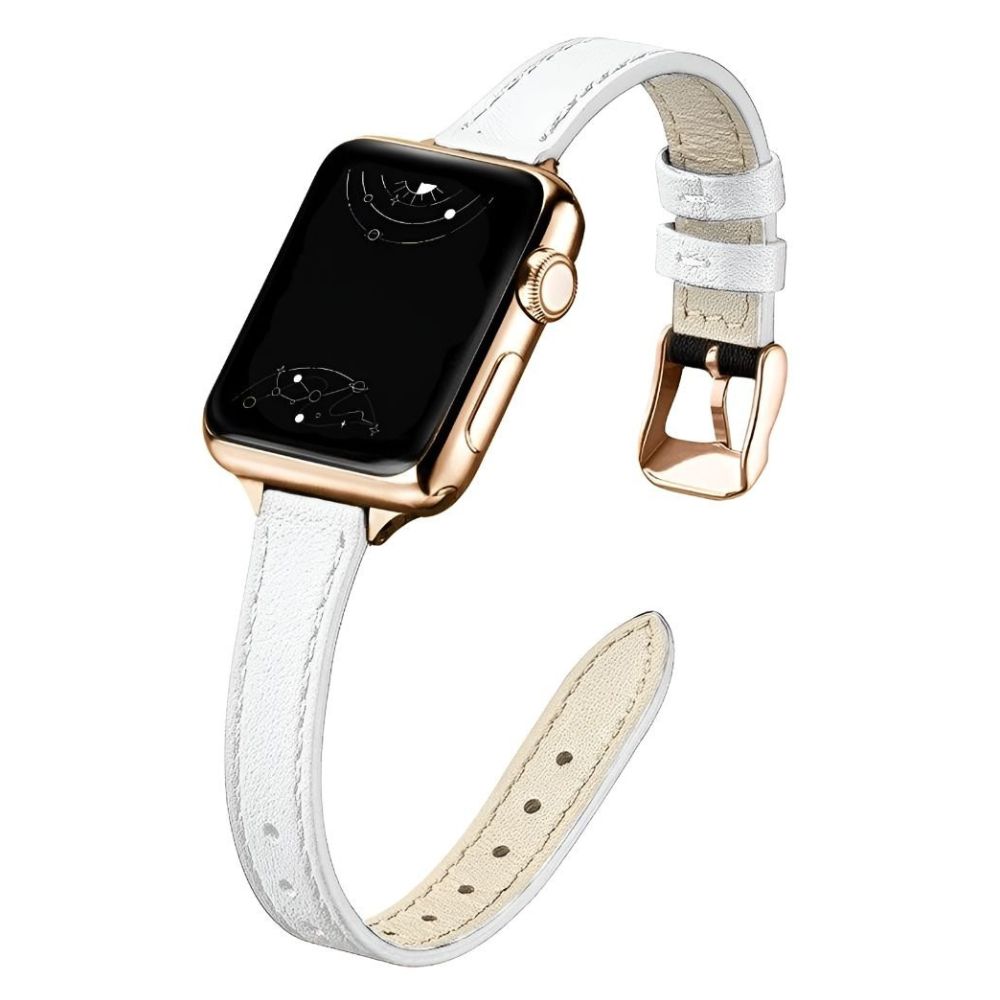 Aurum Slim Genuine Leather Strap
