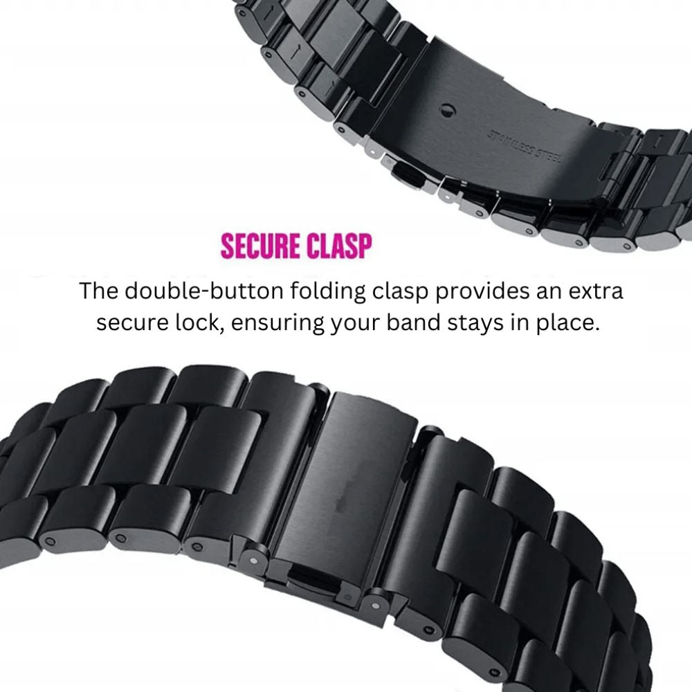 Capillus Stainless Steel Strap For Galaxy Fit3