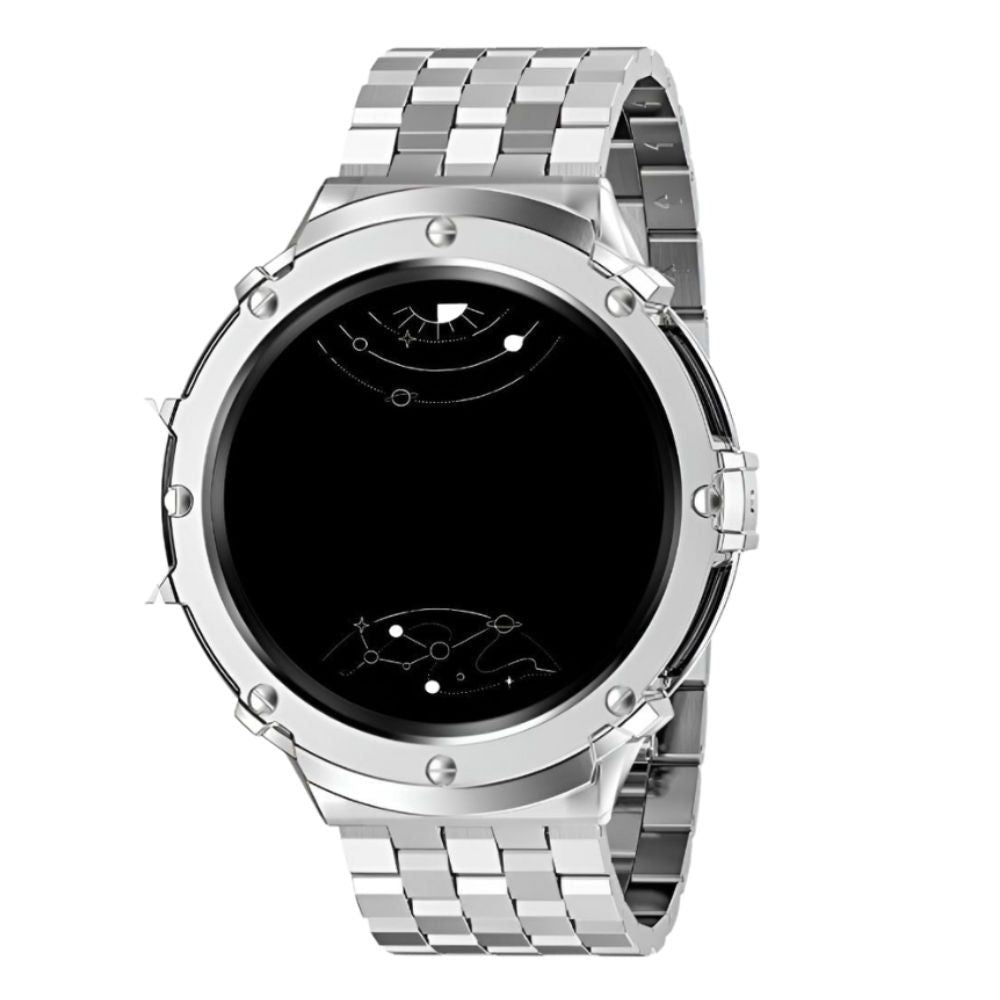 Carui Stainless Steel Strap With Case for Galaxy Watch 5 Pro