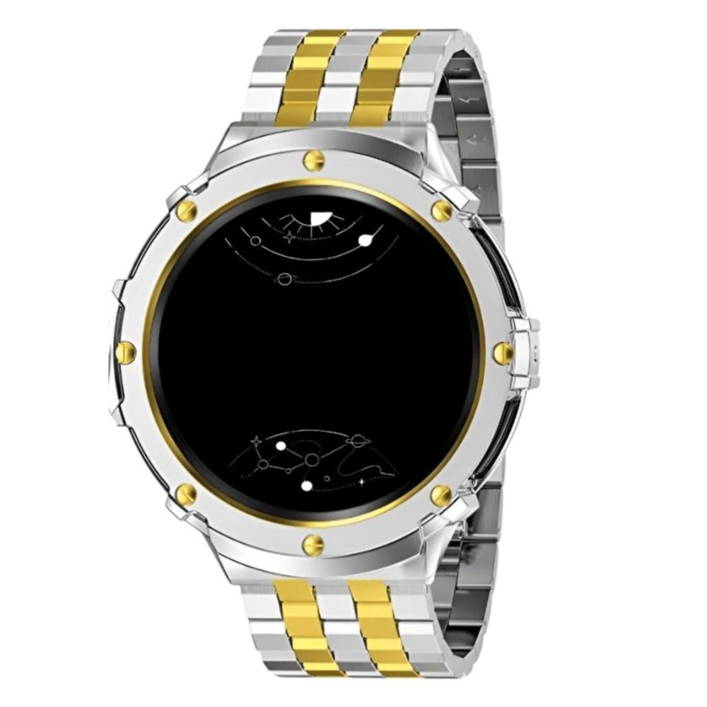 Carui Stainless Steel Strap With Case for Galaxy Watch 5 Pro