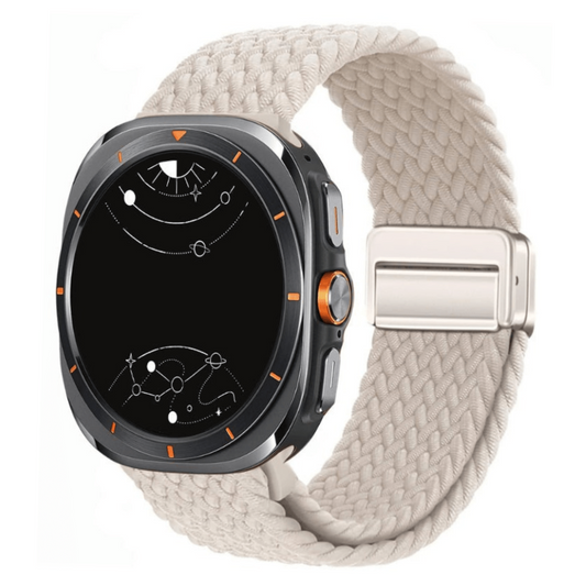 Ceno Magnetic Braided Nylon Loop Strap For Galaxy Watch Ultra