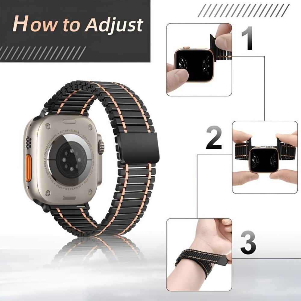 Cire Magnetic Stainless Loop Strap