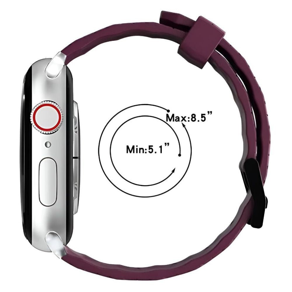 Devenio Football Pattern Silicone Sports Band - Astra Straps