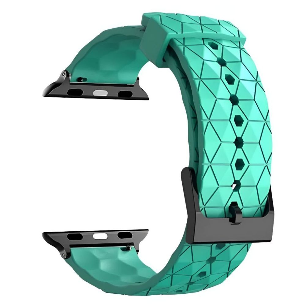 Devenio Football Pattern Silicone Sports Band - Astra Straps