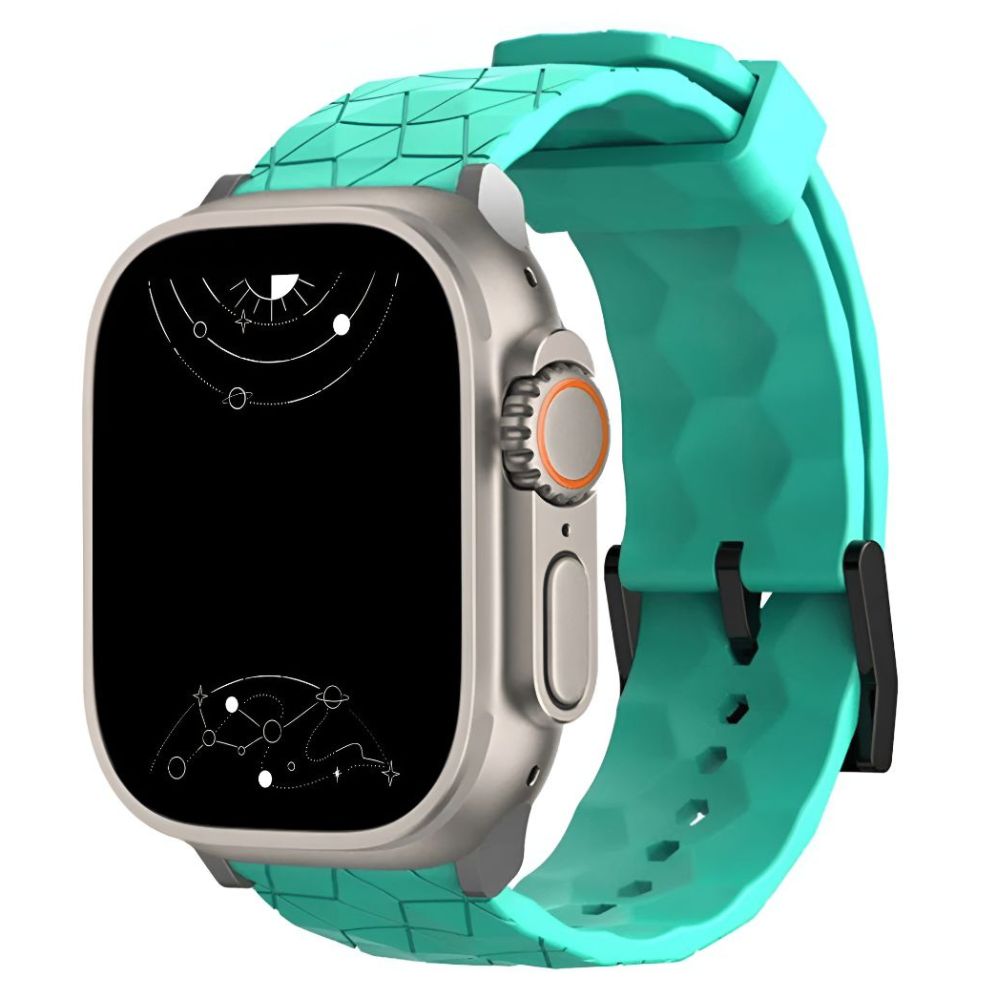 Devenio Football Pattern Silicone Sports Band - Astra Straps