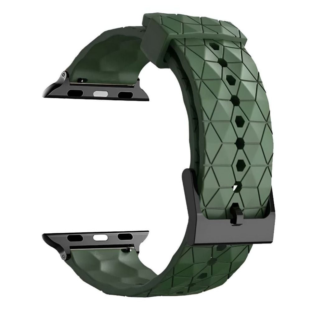 Devenio Football Pattern Silicone Sports Band - Astra Straps