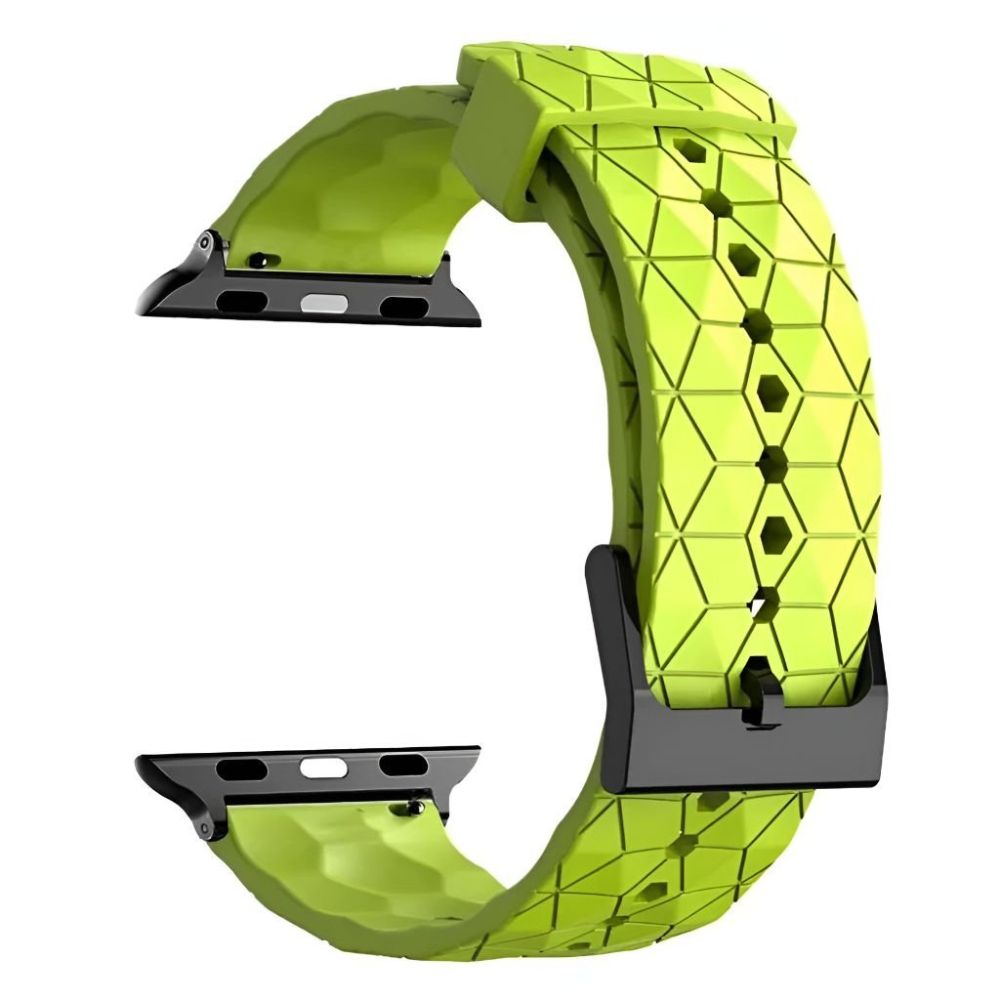 Devenio Football Pattern Silicone Sports Band - Astra Straps